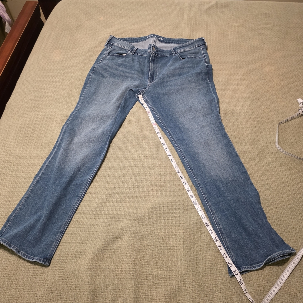 Old Navy Women's Mid-rise Wow Bootcut Blue Jeans 16